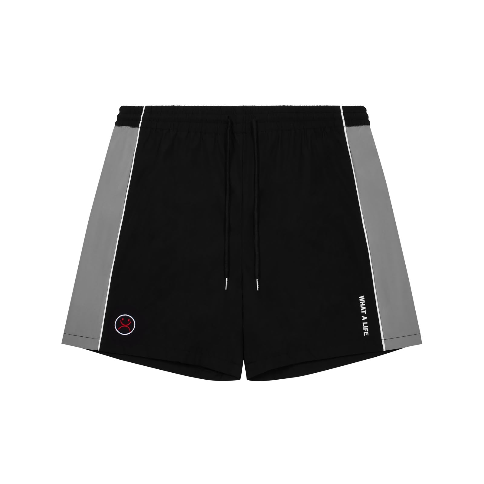 Panelled Nylon Track Shorts Set