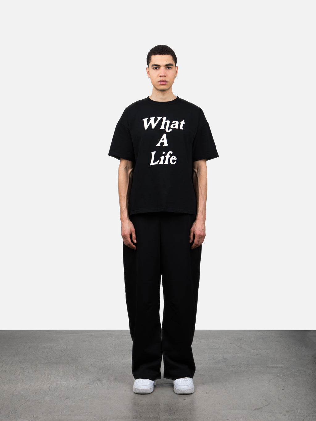 What a Life™ Branded T-Shirt - Black