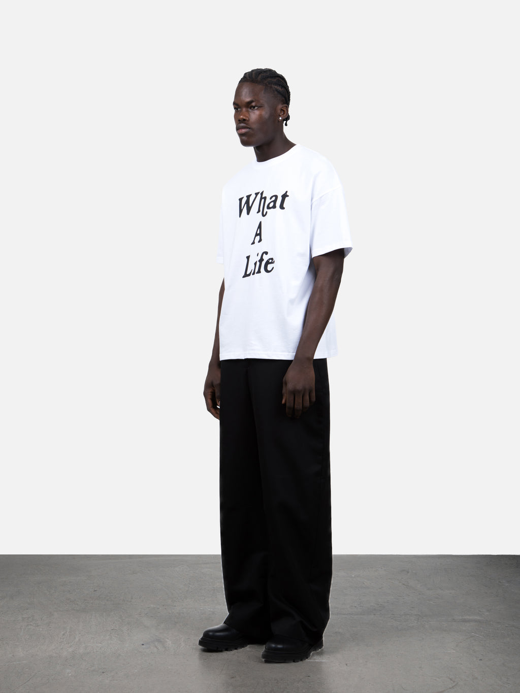 What a Life™ Branded T-Shirt - White