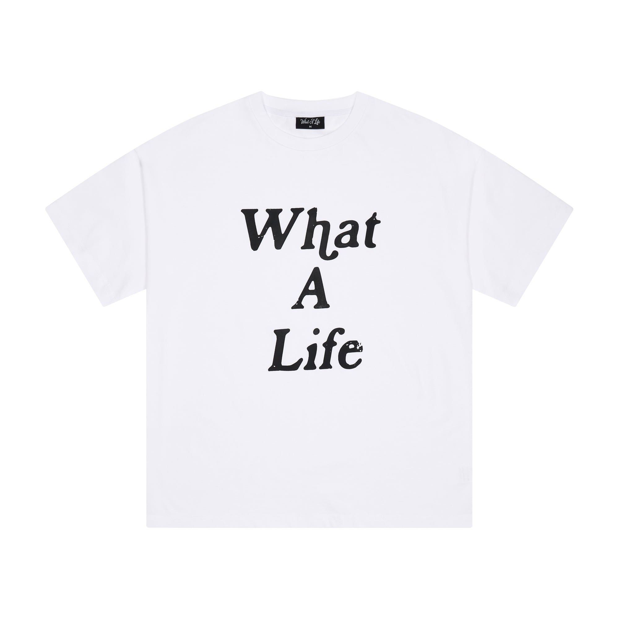 What a Life™ Branded T-Shirt - White